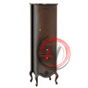 IMPERO Пенал L49xH161xP44 см. DX. 1 ящик 2 двери, цвет: NOCE