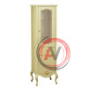 IMPERO Пенал-витрина L49xH161xP44 см. DX. 1 ящ. 2 дв. (верх-стекло, низ-глухой), цвет: DECAPE SABBIA