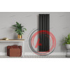 Вертикальный радиатор WARMMET Power 76 V