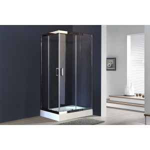 Душевой уголок Royal Bath RB HPD-T-CH 110х100х185 (прозрачное)