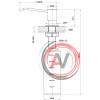Дозатор для моющих средств Lemark EXPERT LM8201, врезной , цвет: антрацит