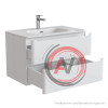 Тумба подвесная, белый, 80 см, Edifice, IDDIS, EDI80W0i95. Подходит умывальник 0108000i28