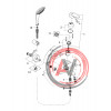 Смеситель Grohe Eurodisc Cosmopolitan 33395002 для ванны с душем