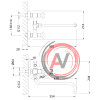 Смеситель Lemark Flora LM0151C универсальный