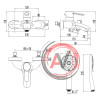 Смеситель Lemark Atlantiss LM3254C для ванны