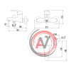 Смеситель Lemark Pramen LM3314C для ванны