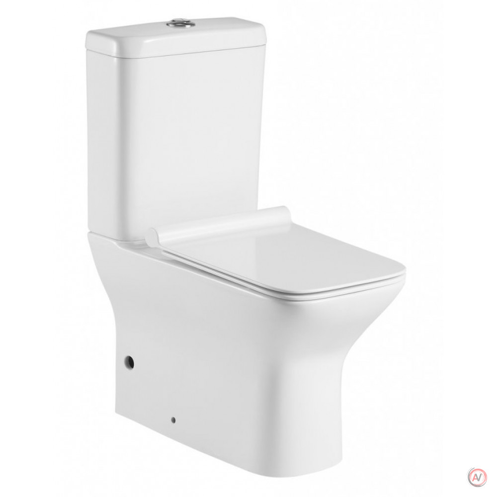 Чаша напольного унитаза BelBagno ROMANO BB248CPR-P