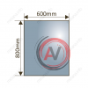 Зеркало с LED-подсветкой MELANA-6080 (MLN-LED006)