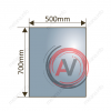 Зеркало с LED-подсветкой MELANA-5070 (MLN-LED001)
