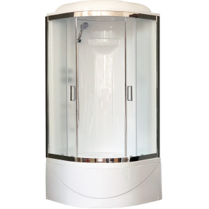 Душевая кабина Royal Bath  RB 90BK1-M-CH (матовое)