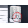 Душевая кабина Royal Bath RB 8120BK2-M-CH (матовое) левая