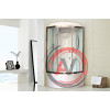 Душевая кабина Royal Bath RB 90BK2-T-CH (прозрачное)