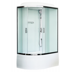 Душевая кабина Royal Bath  RB 8120BK5-WC-CH (белое/матовое) правая