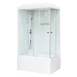 Душевая кабина Royal Bath  RB 8120BP5-WT (белое/прозрачное) левая
