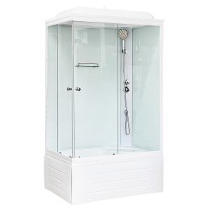 Душевая кабина Royal Bath  RB 8120BP5-WT (белое/прозрачное) правая