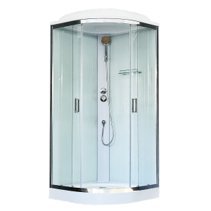 Душевая кабина Royal Bath  RB 90HK5-WT-CH (белое/прозрачное)