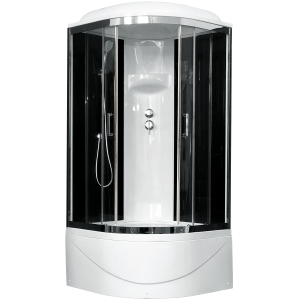 Душевая кабина Royal Bath  RB 90BK6-BT-CH (черное/прозрачное)