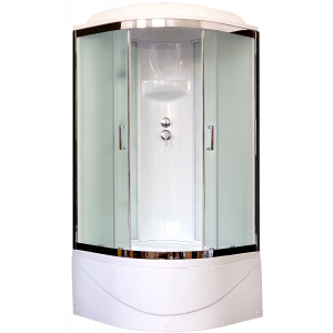 Душевая кабина Royal Bath  RB 90BK6-WC-CH (белое/матовое)