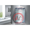 Душевая кабина Royal Bath RB 100HK7-WT-CH (белое/прозрачное)