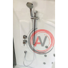 Душевая кабина Royal Bath RB 170ALP-C-CH (матовое) левая