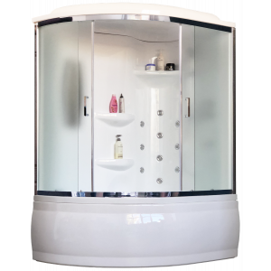 Душевая кабина Royal Bath  RB 170ALP-C-CH (матовое) правая
