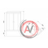 Душевая кабина Royal Bath RB 100BK4-MM (матовое/матовое)
