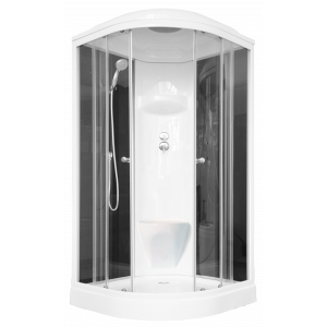Душевая кабина Royal Bath RB 100HK6-BT (черное/прозрачное)