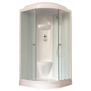 Душевая кабина Royal Bath  RB 100HK6-WC (белое/матовое)