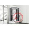 Душевая кабина Royal Bath RB 100HK7-BT (черное/прозрачное)