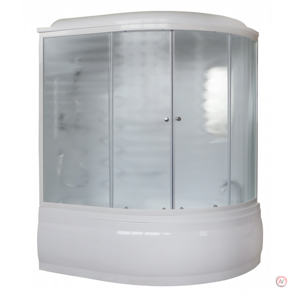 Душевая кабина Royal Bath RB 140ALP-C (матовое) левая