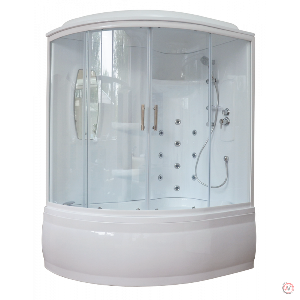 Душевая кабина Royal Bath RB140ALP-T (прозрачное) правая