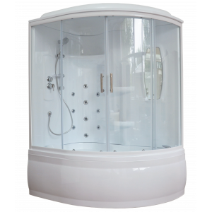 Душевая кабина Royal Bath RB 150ALP-T (прозрачное) левая