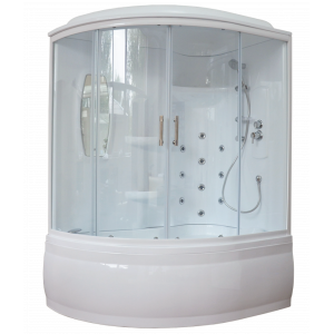 Душевая кабина Royal Bath RB 150ALP-T (прозрачное) правая