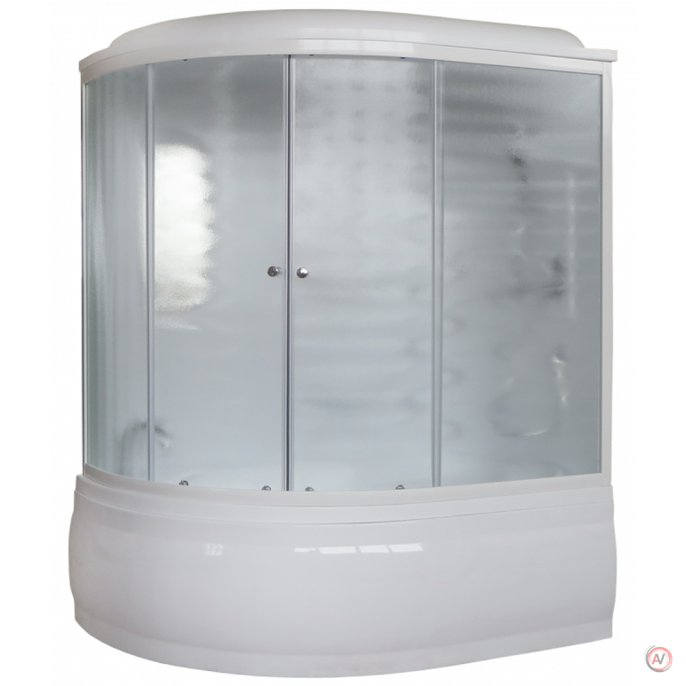 Душевая кабина Royal Bath RB 170ALP-C (матовое) правая