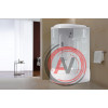 Душевая кабина Royal Bath RB 8120BK1-T (прозрачное) правая
