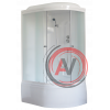Душевая кабина Royal Bath RB 8120BK1-M (матовое) левая