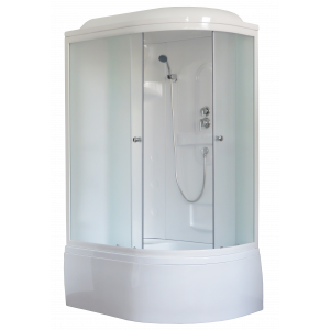 Душевая кабина Royal Bath  RB 8120BK1-M (матовое) левая