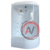 Душевая кабина Royal Bath RB 8120BK2-T (прозрачное) левая