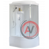 Душевая кабина Royal Bath RB 8120BK6-WT (белое/прозрачное) левая