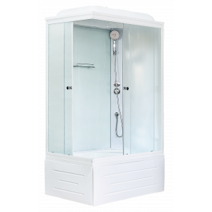 Душевая кабина Royal Bath  RB 8120BP5-WC (белое/матовое) правая