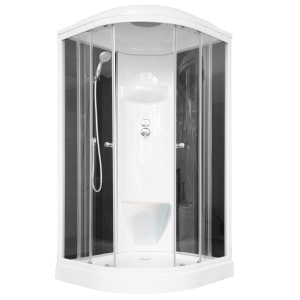 Душевая кабина Royal Bath  RB 90HK6-BT (черное/прозрачное)