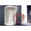 Душевая кабина Royal Bath RB 100HK6-WC (белое/матовое)