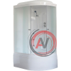Душевая кабина Royal Bath RB 8120BK2-M (матовое) левая
