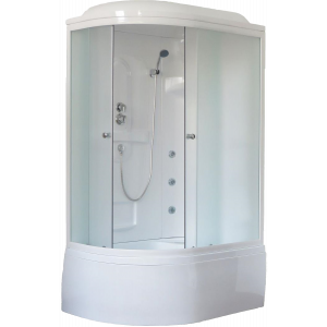 Душевая кабина Royal Bath  RB 8120BK2-M (матовое) правая