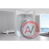 Душевая кабина Royal Bath RB 8120BP2-M (матовое) правая