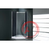 Душевой уголок Royal Bath RB 90TR-C-CH 90х90х185 (рифленое)