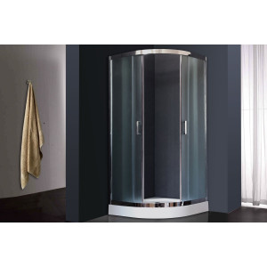 Душевой уголок Royal Bath RB HKD-C-CH 90х90х185 (рифленое)