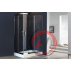 Душевой уголок Royal Bath RB HPD-T-CH 120х90х185 (прозрачное)