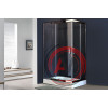 Душевой уголок Royal Bath RB HPD-T-CH 120х90х185 (прозрачное)