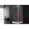 Душевой уголок Royal Bath RB HV-C-CH 90х80х185 (рифленое)